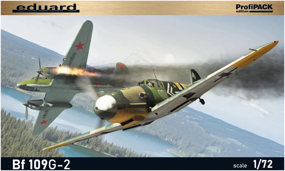 Eduard 70156 Bf 109G-2 Profipack Edition Kit Montaggio 1/72 - Immagine 1 di 3