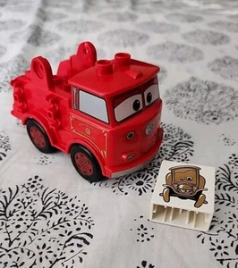 Lego Duplo Pixar Cars 2009 Red, The Fire Truck - Picture 1 of 7