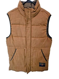 Scotch & Soda Vest Bodywarmer Zip-Up or Button (MEDIUM) Amsterdam Blauw Couture - Picture 1 of 8
