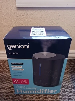 GENIANI Smart Humidifier for Bedroom Large Room, Top Fill Cool Mist Humidifiers - Image 1 of 4