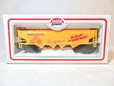 Model Power Trains HO Scale Union Pacific #6930 40' Hopper - Image 1 of 4