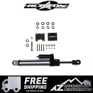 Rubicon Express Thru Shaft Steering Stabilizer For '07-'18 Jeep Wrangler JK JKU - Foto 1 di 11