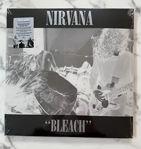 Nirvana Bleach 2009 US Reissue 2xLP 180G White Vinyl Still Sealed Sub Pop - Picture 1 of 2
