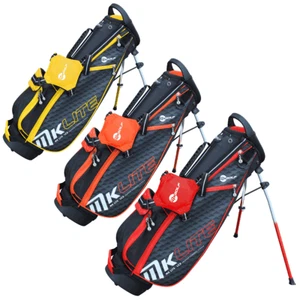 MASTERS M-KIDS LITE JUNIOR GOLF STAND CARRY BAG ALL AGES +FREE £9.99 GOLF TOWEL - Picture 1 of 7