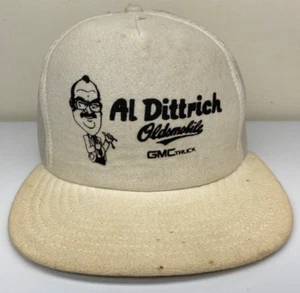 Vintage Screen Stars Best Trucker Hat “Al Dittrich Oldsmobile GMC Truck” USA - Picture 1 of 16