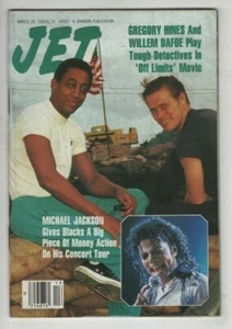 Jet Mag Gregory Hines Michael Jackson Willem Dafoe March 28, 1988 070320nonr - Imagen 1 de 1