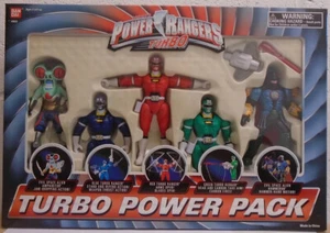 Power Rangers Turbo Power Pack Alien Hammeron Amphibitor Red Blue Green Gift Set - Picture 1 of 6