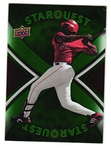 2008 Upper Deck First Edition #SQ-60 Vladimir Guerrero StarQuest Green Common