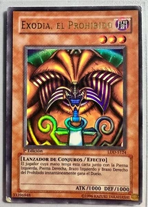 Yu-Gi-Oh Exodia The Forbidden One LDD-S124 1st Edition Ultra Rare Spanish HP-MP - Picture 1 of 6
