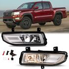 Fog Lights for 2022 2024 Nissan Frontier Driving Clear Lamps w/Switch+Wiring Kit