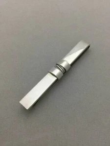 GEORG JENSEN 74A Tie Clip/Bar Silver 925 #141 - Picture 1 of 5