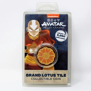 Avatar The Last Airbender Grand Lotus Tile Iroh Collectible Coin Limited Edition - Picture 1 of 3