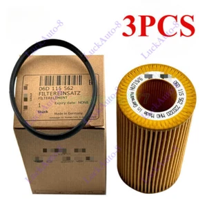 3x Oil Filter 06D115562 For VW Beetle Golf Passat Audi A3 A4 TT Quattro 2.0T - Picture 1 of 6