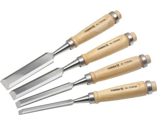Stechbeitelsatz Meister 4 tlg. - Bild 1 von 1