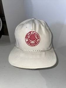 Vintage 1982 Epcot Center Walt Disney World Hat Snapback White Cap RARE - Picture 1 of 9