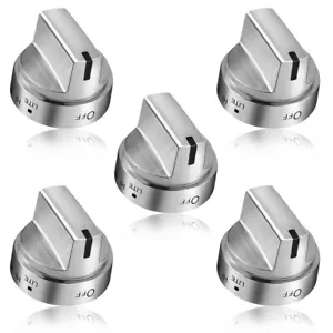 Upgraded Version WB03X24818 Stainless Steel Gas Range Knob for GE PS11729081 - Picture 1 of 8