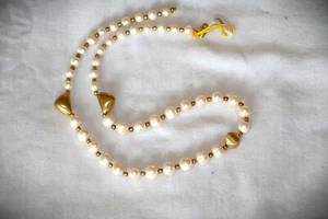 Collar perlas reales oro cierre seguridad 14K 585 de cierre tienda - Imagen 1 de 21