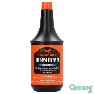 HORSE FITFORM PHARMAKAS DERMOCAN SHAMPOO 1 L Pferde Pferdeshampoo Arganöl Kreatinkomplex Aloe