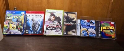 Playstation,  Nintendo DS, PSP, PS3, PS4 & XBOX 360 Video Game Lot of 6 Games  - Image 1 of 4