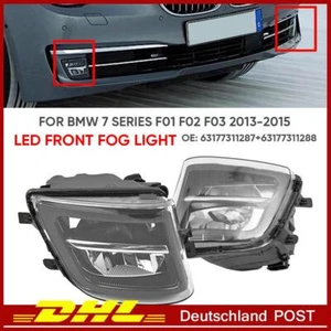 2x LED Stoßstange Nebelscheinwerfer Für BMW 7er F01 F02 F03 13-15 Links+Rechts - Bild 1 von 6