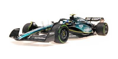 1:43 Minichamps 417230714 Fernando Alonso Aston Martin AMR23 2nd Monaco 2023 - Image 1 of 3