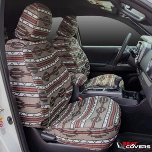 CUSTOM FIT AZTEC FRONT & REAR SEAT COVERS for the 2003-2009 Lexus RX330 RX350 - Picture 1 of 3