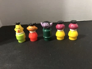 Fisher Price Little People Vintage - Sesame Street Lot of 5 - Picture 1 of 6