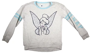 GAP KIDS X DISNEY - TINKER BELL - GIRL'S BEIGE PULLOVER SWEATSHIRT - SIZE L - Picture 1 of 8