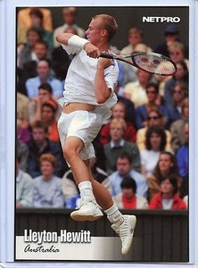 2003 NETPRO LLEYTON HEWITT JUMBO CARD
