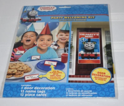 Thomas the Train & Friends Birthday Party Welcoming Kit, Door Decoration New! - Image 1 of 4