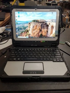 Panasonic Toughbook CF-20 m5-6Y57 256GB SSD 8GB Ram - 11140hrs Windows 10 Pro - Picture 1 of 19