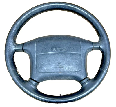 Toyota MR2 SW20 1991-1993 OEM interior volante negro stock cuero Foto 1 de 4
