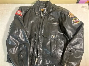 Harley Davidson Vintage Leather Jacket | Made In USA | XL | Excellent Condition - Picture 1 of 13