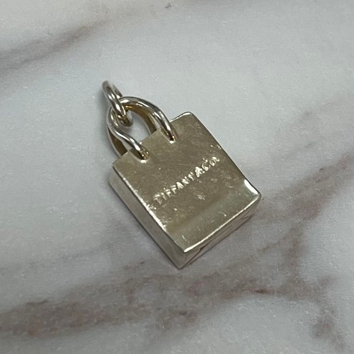 CHANEL Collana borsa shopping TIFFANY&Co argento sterling 925 ciondolo 40 cm D328