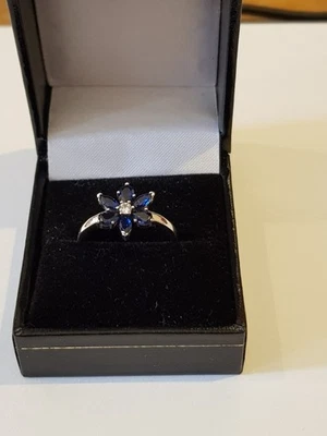 pandora sparkling herbarium cluster ring sterling silver size 58 - Image 1 of 3