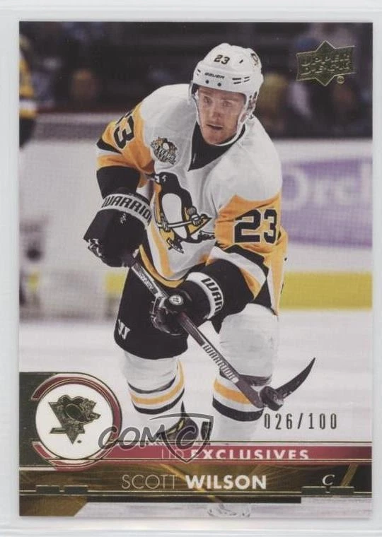 2017-18 Upper Deck Exclusives /100 Scott Wilson #150 - Image 1 of 2