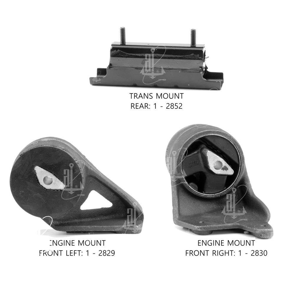 For Dodge Ram 2500 1994-2002 Anchor 300119 Engine Mount Kit - Image 1 of 4