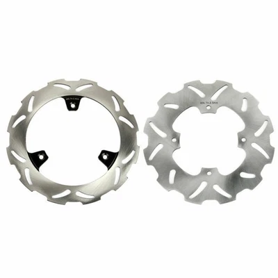 For Yamaha Front & Rear Brake Discs Rotors YZ80 1993-2001 YZ85 YZ85LW 2002-2025 - Image 1 of 4