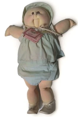 1984 Cabbage Patch Kids Little People Soft  Sculpture Xavier Roberts Signed 22” - Image 1 of 4