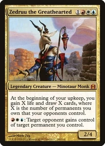 ZEDRUU THE GREATHEARTED NM Near Mint Magic the Gathering MTG Commander - Picture 1 of 1