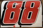 Dale Earnhardt Jr. #88 NASCAR Race Used Sheetmetal Door Panel - National Guard