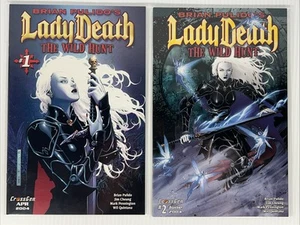 Lady Death The Wild Hunt #1-2 Brian Pulido Complete Series CrossGen 2004 NM - Picture 1 of 5