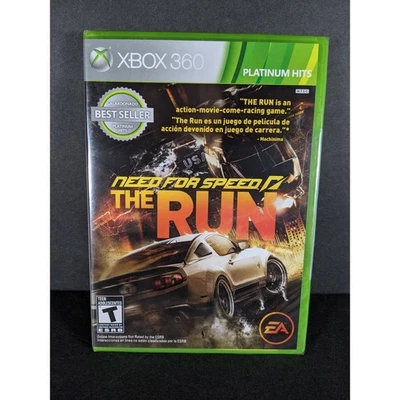 Need for Speed: The Run (Platinum Hits Microsoft Xbox 360, 2011) Factory Sealed - Image 1 of 3