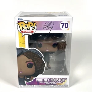 Funko Pop! Icons Whitney Houston #70 How Will I Know / With Protector / New! - Picture 1 of 8
