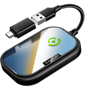 Wireless CarPlay Adapter for iPhone, Convert Wired to Wireless, 2024 Upgrade - Picture 1 of 11