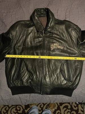 Chaqueta bomber de cuero Planet Hollywood Nashville  Foto 1 de 4