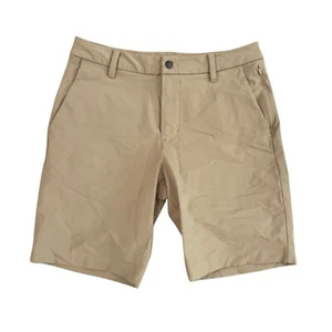 Lululemon Men’s Commission Short 9” Warpstreme Khaki Beige Size 30 LM7AO2A $88 - Picture 1 of 4
