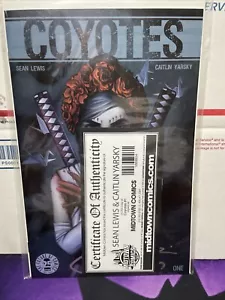 Coyotes #1 (Image Comics) Signed With COA Sean Lewis Caitlin Yarsky NM - Picture 1 of 2