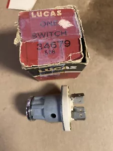 NOS LUCAS 34679 IGNITION ELECTRICAL SWITCH SIE 4.2 XKE E-TYPE JAGUAR 1965-67 - Picture 1 of 5