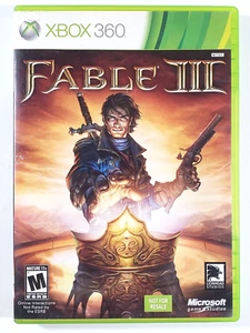 Fable III 3 (Microsoft Xbox 360, 2010) CIB Complete with Manual - Tested Working - Picture 1 of 5